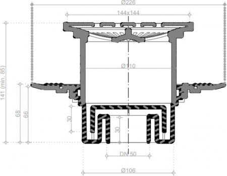 ������� ���� Pestan Confluo Standard Vertical Drops Mask � ������