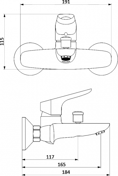 ��������� Damixa Origin Bit 771000300 ��� ����� � �����, ������