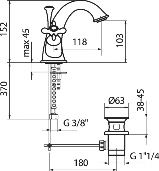��������� Webert Ottocento OT700102010 ������, ��� ��������
