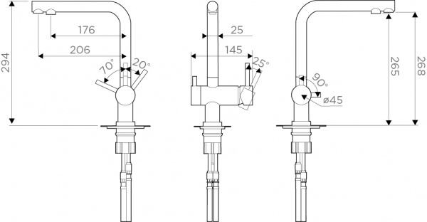 ��������� Omoikiri Nagano PL 4064.8028 ��� �������� ����� � ��������