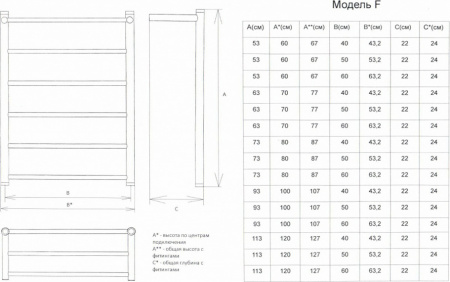 ����������������� ������� ���� F 60/40 1" - 1/2"