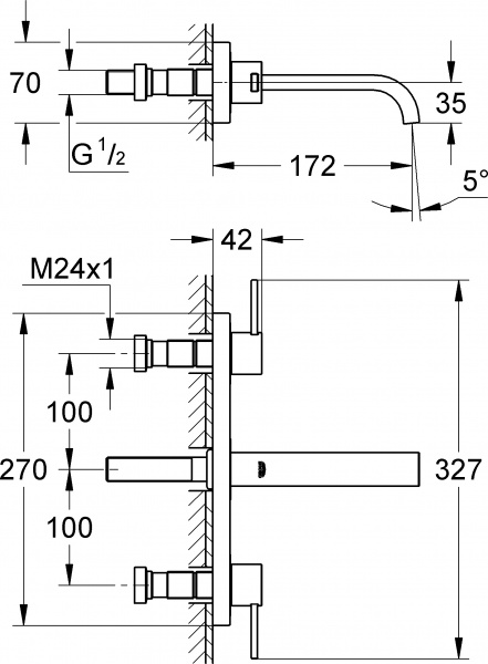  Grohe Allure 20189000  