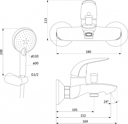 ��������� Damixa Palace Bit 311300000 ��� ����� � ����� + ���������� Damixa �� 1 ����� �������� �� �����������