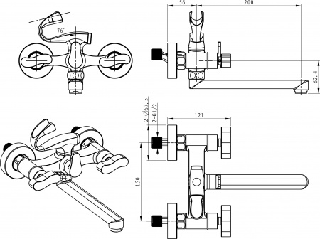 ��������� Elghansa New Wave Zeta 2707592-20 ��� ����� � �����