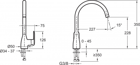 ��������� Jacob Delafon Kumin E99477-CP ��� �������� �����