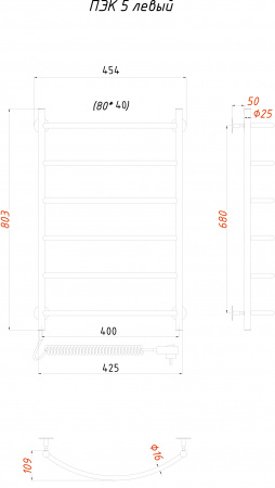 ����������������� ������������� ������ ��� 5 80x40, R