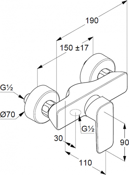  Kludi Pure&Style 408410575  