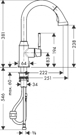 ��������� Hansgrohe Talis Classic 14863000 ��� �������� �����