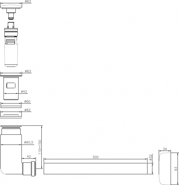 ����� ��� �������� Villeroy & Boch 92198800 � ������ ��������, �����