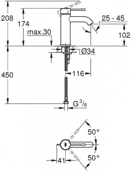 ��������� Grohe Essence New 23590AL1 ��� ��������