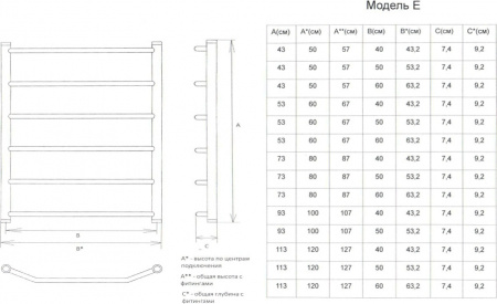 ����������������� ������� ���� E 60/50 1" - 1/2"