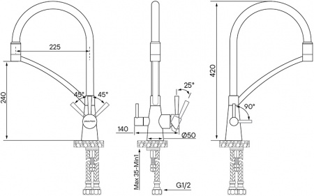 ��������� Paulmark Siegen Si213111-Gw ��� �������� �����, ������