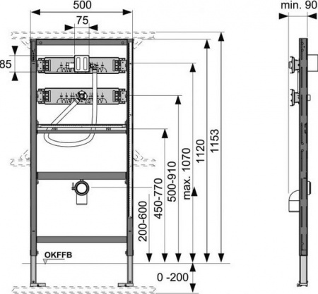 ������� ����������� ��� ��������� TECE TECEprofil 9320008