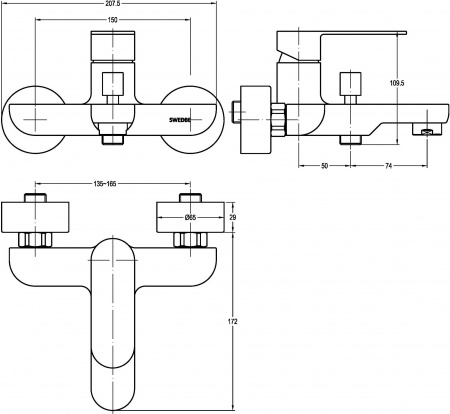 ��������� Swedbe Vulcan 1130 ��� ����� � �����