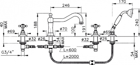 ��������� Nicolazzi Tradizionale 1449CR70 �� ���� �����