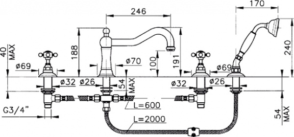 ��������� Nicolazzi Tradizionale 1449CR70 �� ���� �����