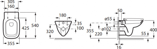 ������ ��������� Roca Debba 346997000