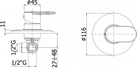  Paffoni Candy CA010CR   ,  