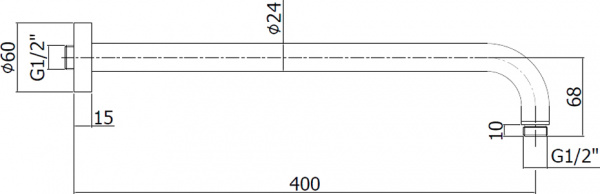 ��������� ��� �������� ���� Paffoni Lusso ZSOF034HG ������ �������