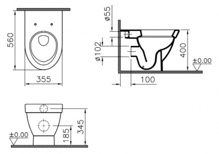 ������ ���������� VitrA Form 500 4304B003