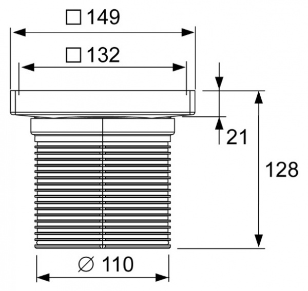 ���� ��� ���� ��� ������ Tece TECEdrainpoint S ������������ DN 50 (360 16 00) � ������