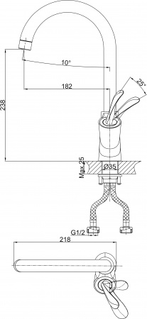��������� D&K Baciano DA1032441 ��� �������� �����