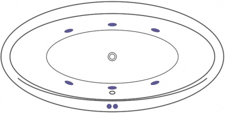 ��������� ����� Excellent Lumina WAEX.LUM19.SOFT 190x95
