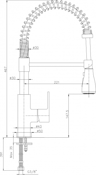 ��������� E.C.A. Nita 102518106EX ��� �������� �����, �����
