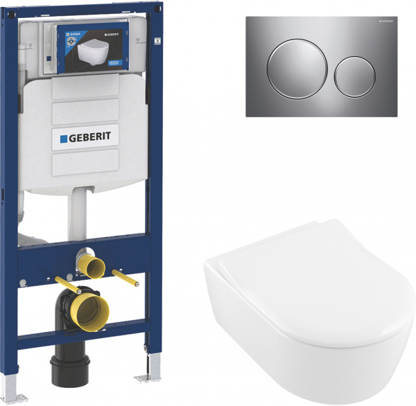     Villeroy & Boch Avento 5656RS01  ,  +     Geberit Duofix UP 320 111.300.00.5 +     Geberit Duofix 111.815.00.1   +  