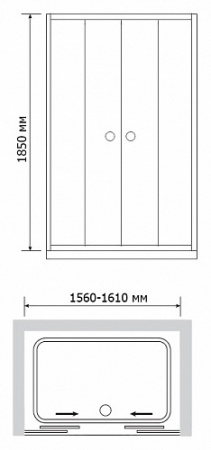 ������� ����� RGW Classic CL-10 (1560-1610)x1850 