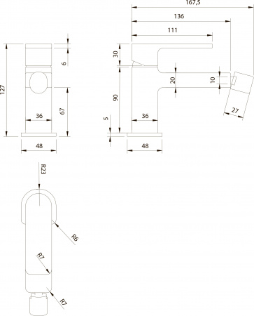 ��������� Omnires Baretti BA7820BL ��� ����, ������