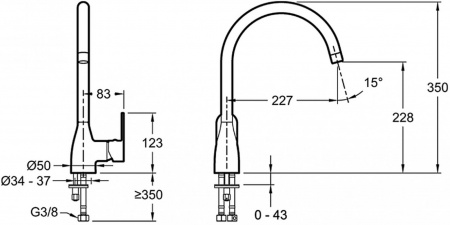 ��������� Jacob Delafon Marie E21151-CP ��� �������� �����