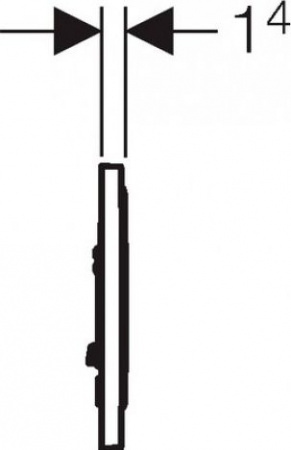 ������ ����� Geberit Sigma 10 115.758.KK.5 ����� / ������