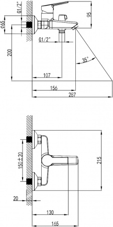 ��������� Milardo Stripe STRSB02M02 ��� ����� � �����
