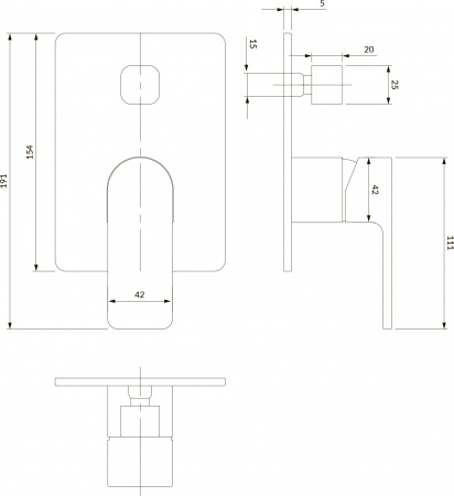 ��������� Omnires Baretti BA7835CR � ���������� ������, ��� ����� � �����, ����