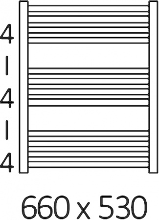 ����������������� ������������� Terma Fiona + Reg2 53x66 �����, 300W