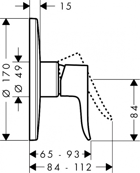 ��������� Hansgrohe Metris 31652000 ��� ����