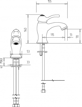 ��������� Migliore Lem Swarovski ML.LEM-1913K.CR ��� ��������, ����
