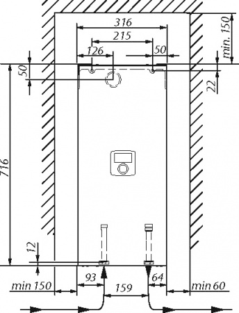 ������������� ����� Viessmann Vitotron 100 VLN3-24 24 ���, � ���������� ������������ ������