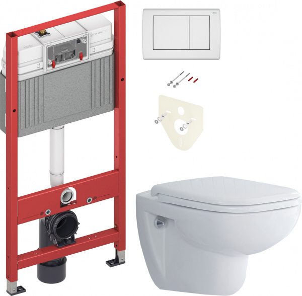 ��������  ������ ��������� Duravit D-code 45700900A1 + ������� ����������� TECE Base K440322 � ������� �����