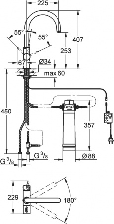 ��������� Grohe Blue Pure 33249DC1 � �������� ����������