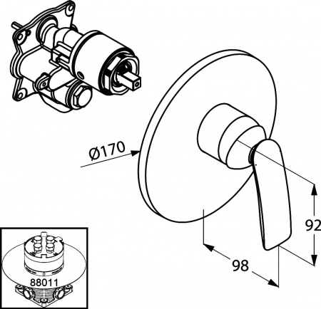 ��������� Kludi Balance 526559175 ��� ����