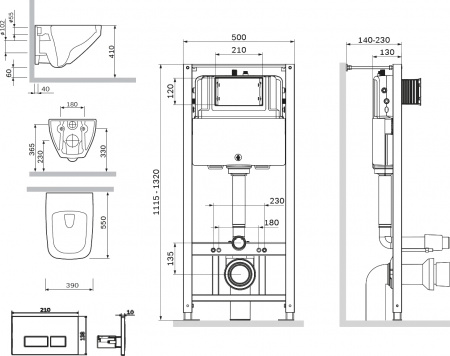 �������� AM.PM Inspire V2.0 IS47001.50A1700 � �������� ��������� + ���������� AM.PM �� 30 ���� �������� �� �����������