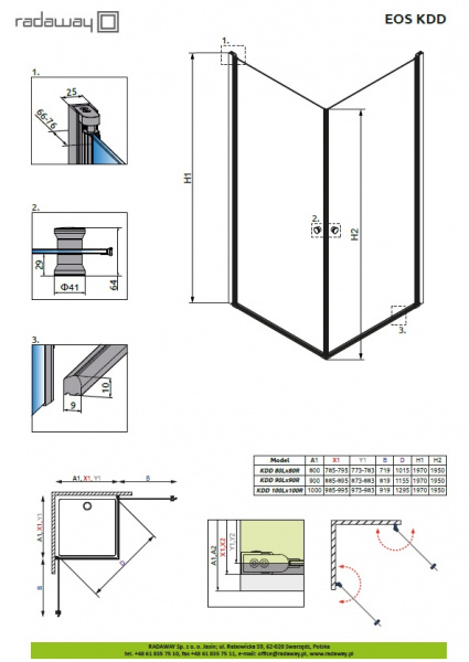 ������� ������ Radaway EOS KDD 90 ��������