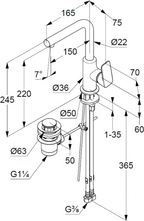 ��������� Kludi Pure&Style 400250575 ��� ��������