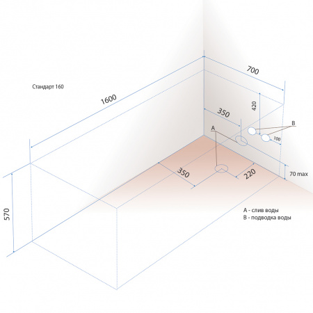 ��������� ����� Triton �������� 160x70