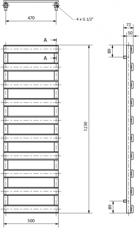����������������� ������������� Luxrad Scala New 065488 123�50 L, �����, �������������� selmo smart programm � �������