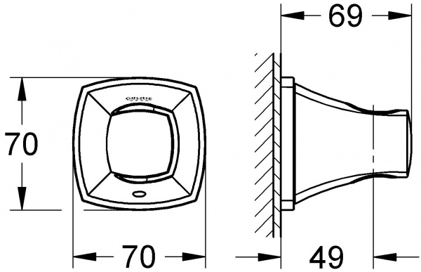 ��������� ��������� Grohe Grandera 27969000