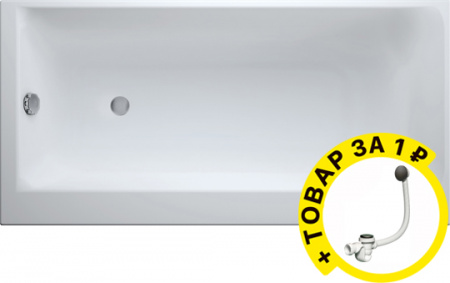 ��������� ����� Cersanit Smart 170x80 R + ����-�������