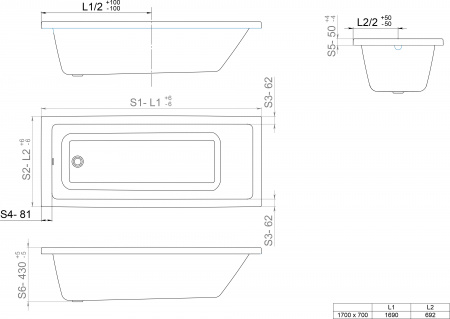 ��������� ����� Triton ���� 170x70